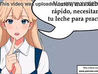 cei tutorial to drink your cum slowly in spanish 😍🍆