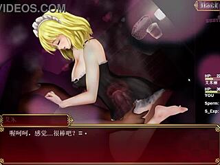 Black smith in lingerie reaches climax on sofa