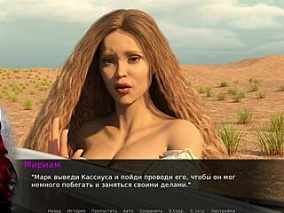 project myriam kicks off with blonde cosplay and sneaky upskirt outdoors