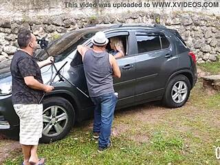 Mais um pouco da estrela pornô katharine madrid nos bastidores - tony tigrao - binho ted