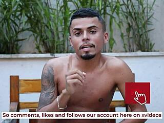 Well-Endowed Guy Bareback Fucking Naughty Partner In Woods POV Assfucking