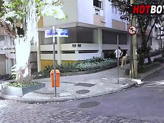 Black Studs with Big Cocks Take Turns in Wild Anal Threesome