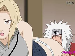 Naruto: Tsunade dan Sakura dalam kartun hentai tanpa sensor