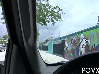 Chrissy Saunders Gives Dirty POV Blowjob To European Teen Cock