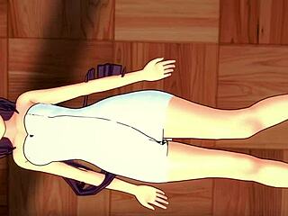 Fern Gets Naughty in Just a Towel in 3D Cartoon Sex