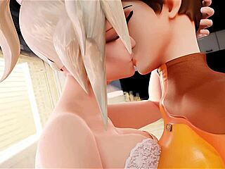 Beautiful anime porn with Overwatch’s Tracer in various positions.