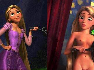 Hentai Tarzında Çizgi Film Karakterleri Çıplak Karşılaştırma