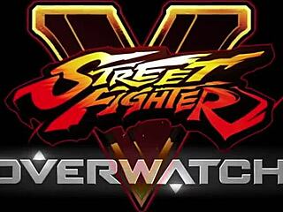 i'm exploring the street fighter vs overwatch doll graveyard