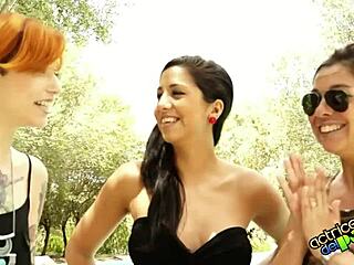 I joined a wild German orgy with Salma de Nora