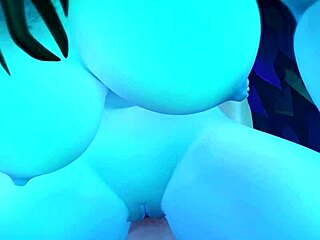 I-I was the night elf from wow having romantic cowgirl sex with orgasm