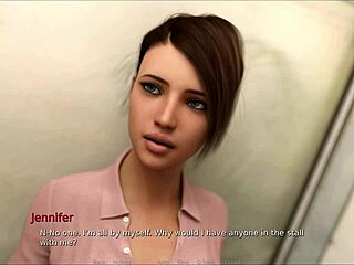 Jennifer 43: A visual novel game walkthrough with PC gameplay