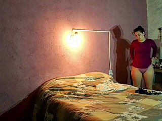 Busty Spanish Milf Masturbates To Cum