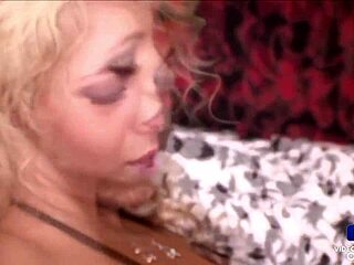 Blonde Likes Rebels In Sexy Lingerie