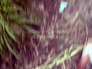 Brazilian Twinks Enjoy Big Cock Orgy In The Bush.