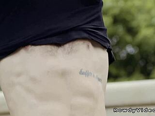 Ever tried anal with a muscle gay ex?