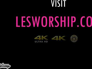 Lesbian Couple Adds Third Partner For Exciting Threesome - Lesworship
