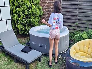 check my gratis jadilica backstage solo with outdoor anal masturbation show