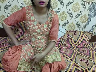 Hey, Indian stepmom caught pissing in clear Hindi audio video