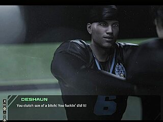 move the chains 01 - the football match with cute outfits and bondage game