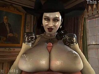 Is this almighty patty lady dimitrescu's hottest animation compilation?