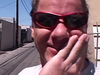 Half ponytail brunette in tanktop rides cowgirl and doggy in wild basement! 🔥