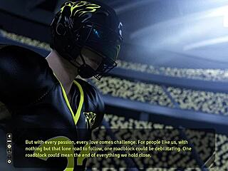 move the chains 01 - the football match with cute outfits and bondage game