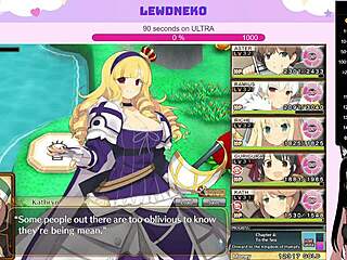 vtuber lewdneko gets naughty playing evenicle part 16 😈