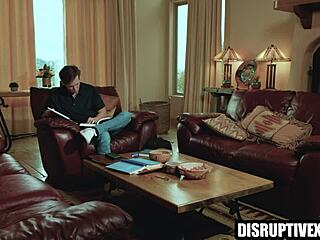 athletic jock subtly seduces straight neighbor with kisses and anal