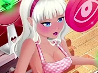 I messed up baking with her, ended in wild hentai sex