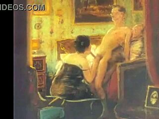 Vintage Erotic Drawings Showcase Retro Anime in Sensual Antique Style