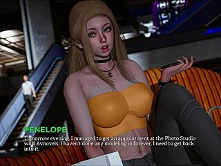 Eternum 210: Cute Fat Babe in Sexy 3D OUTFIT