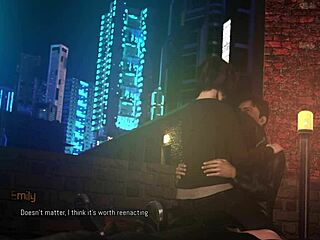 Projekt Passion Big Butt Babe Enjoys Boobs Sucked and Anal Fingering on Rooftop.