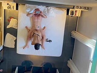 Tinder Hookup Turns Wild at Motel with Intense Riding