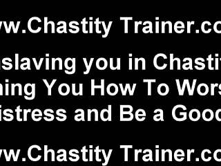 we tease your caged cock with humiliation and orgasm denial