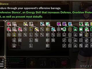 Prisión de Karryn - oficina de policía se veía bien jodida - juego sexo hentai - parte 7