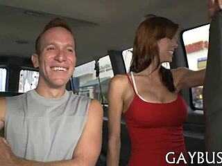 In this gay porn, he handles a huge 10-pounder.