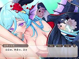 monster musume tdx fellatio scene