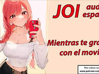 Masturbate while recording with mobile