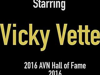 Vicky Vette Enjoys Solo Fingering To Orgasm