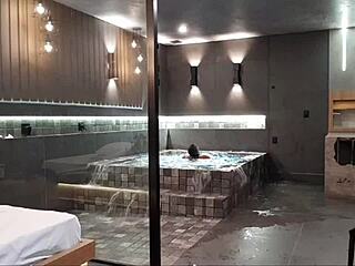 I’m Wild in the Tub, Couldn’t Resist Raw Sex with This Brunette’s Tight Pussy