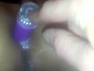 Getting my asshole fucked with a vibrator feels so intense and raw