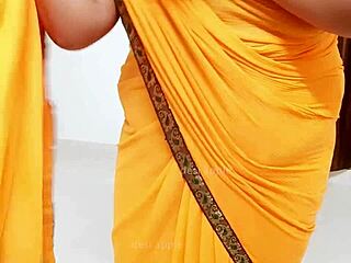 Feeling the allure of this African milf's big tits