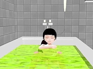 Koko A Strips Completely In The Bath Showing Everything