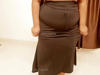 Feeling the allure of this African milf's big tits