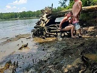 Watch Becky Tailorxxx get fucked in the mud on a nature walk?