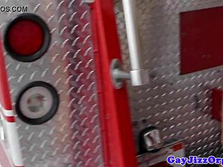 gay firefighters dive into wild orgy action