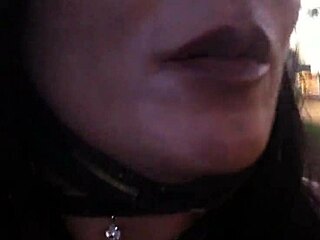 i dragged latina brunette for anal doggystyle in car