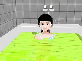 Koko A Strips Completely In The Bath Showing Everything