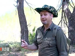 man, susi gala got me wild fucking hard in the woods!