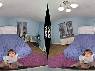 Rebecca vanguard gives blowjob in missionary with hairy pussy